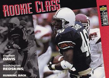 Stephen Davis Washington Redskins 1996 Upper Deck Collector's Choice NFL Rookie Card - Rookie Class #41
